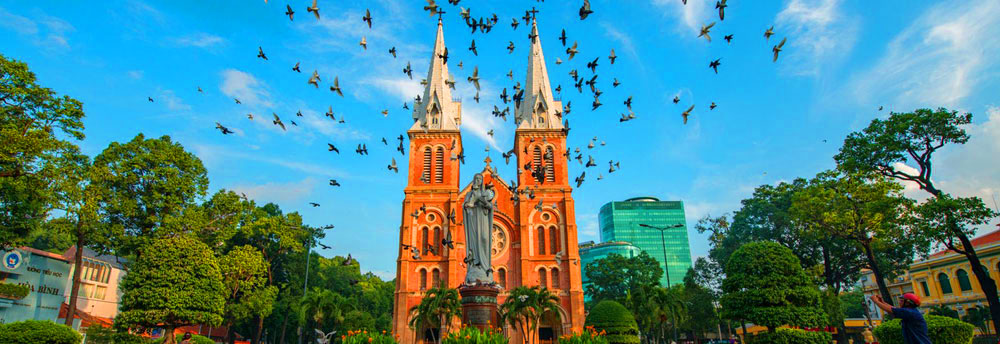 Notre-Dame Cathedral Basilica, Ho Chi Minh City, Vietnam
