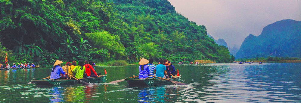 Van Long Wetland Nature Reserve, Ninh Bình Province, Vietnam