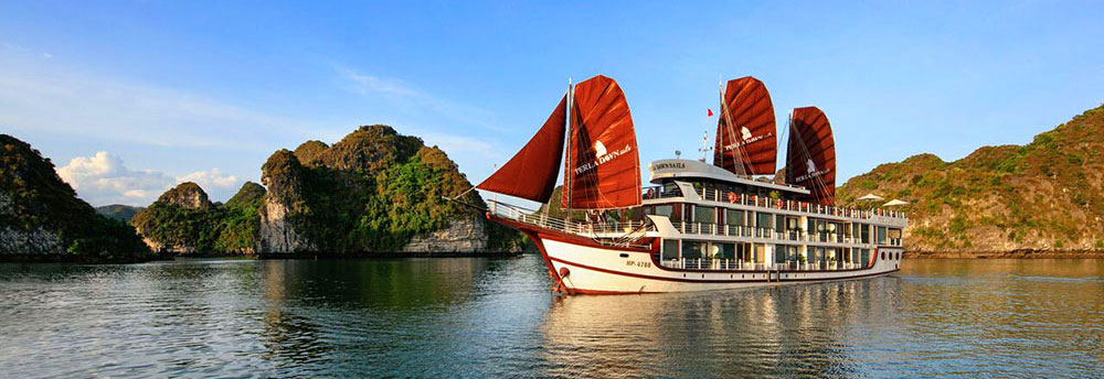 Perla Dawn Sails | Lan Ha Bay | World Natural Heritage | Halong Bay