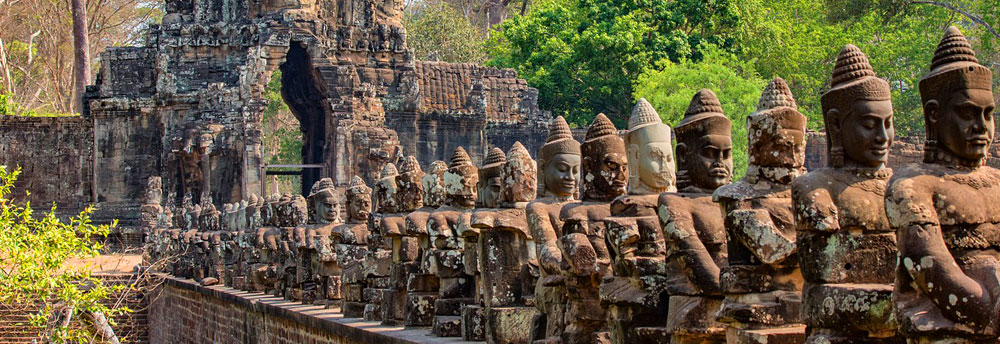 Angkor Thom Southern Gate | Tonle Om Gate | Angkor Wat | Cambodia