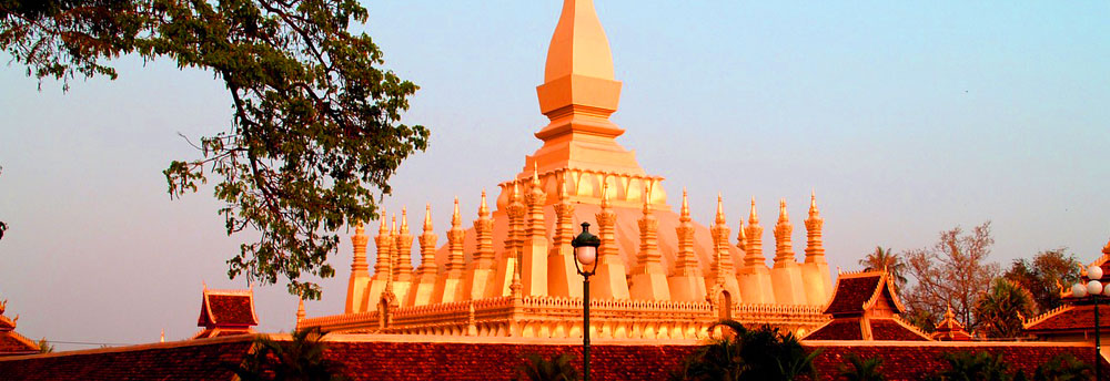 Pha That Luang | Gold-Covered Buddhist Stupa | Vientiane