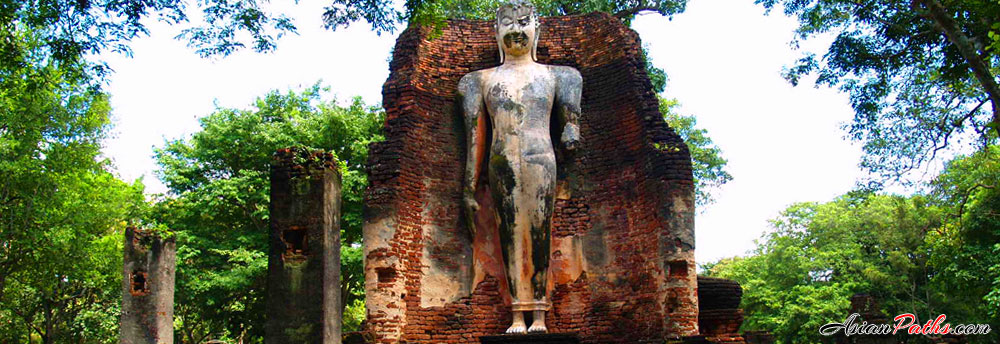 Wat Phra Si Ariyabot | Buddhist Temple | Kamphaeng Phet Historical Park