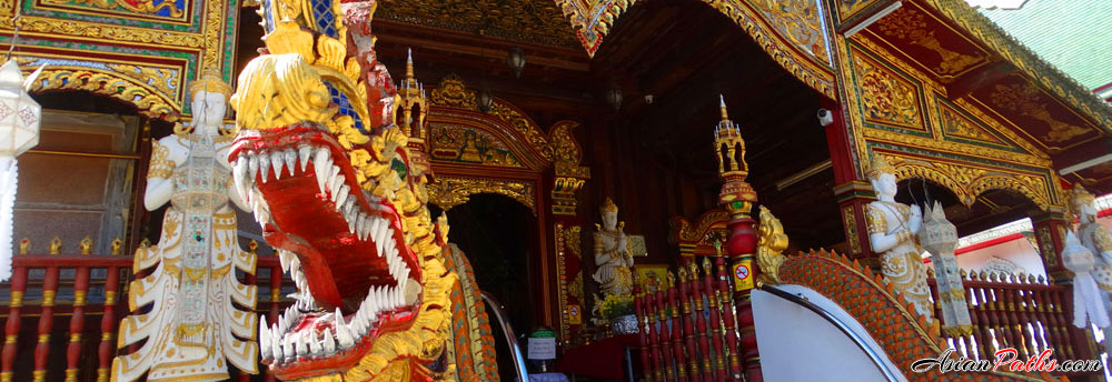 Wat Mung Muang | Buddhist Temple | Chiang Rai | Northern Thailand