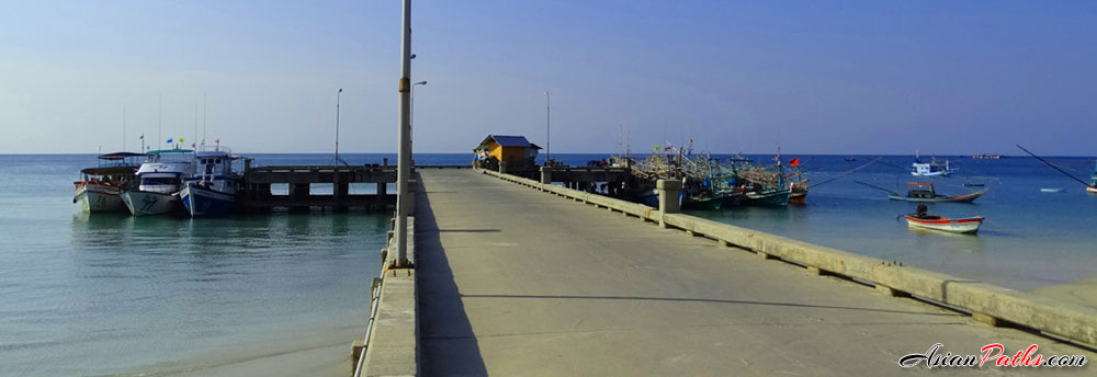 Pier | Ao Chaloklum Bay | Koh Phangan