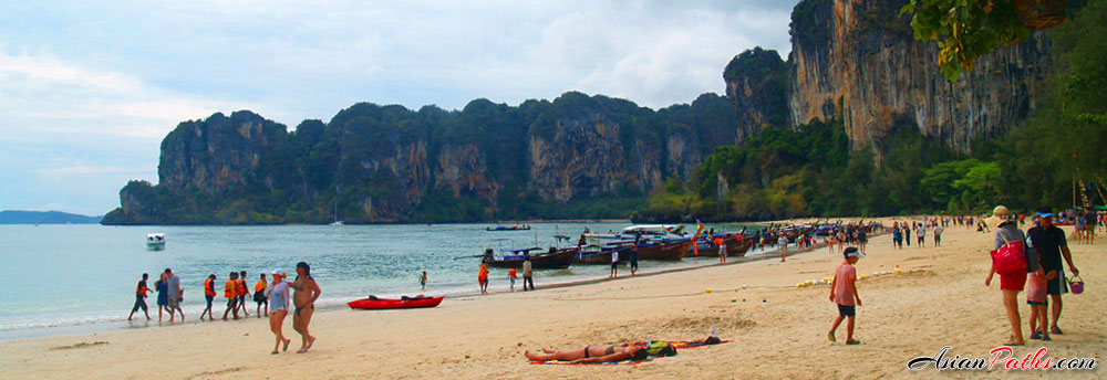 Railay Beach | Peninsula | Rai Leh | Rock Climbing | Krabi