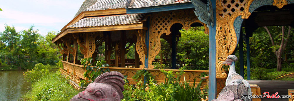 A Botanical Garden of Thai Literature | N109 | Museum | Ancient City | Samut Prakan