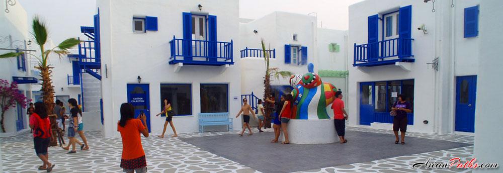 Santorini Park | Waterventures | Cha Am | Western Thailand