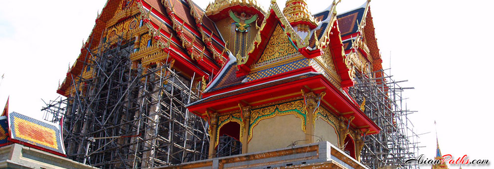 Wat Pom Wichian Chotikaram | Buddhist Temple | Samut Sakhon | Central Thailand