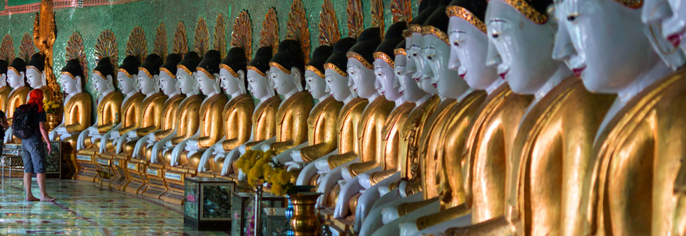 Umin Thonze Pagoda | Sagaing | Myanmar | Burma