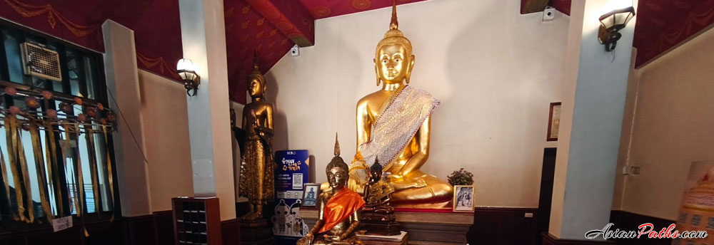 Phra Viharn Luang Por Dam | Golden Mount & Wat Saket | Buddhist Temple | Bangkok