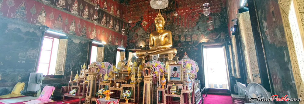 Ubosot | Golden Mount & Wat Saket | Buddhist Temple | Bangkok